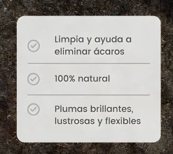 Baño de arena para aves de corral