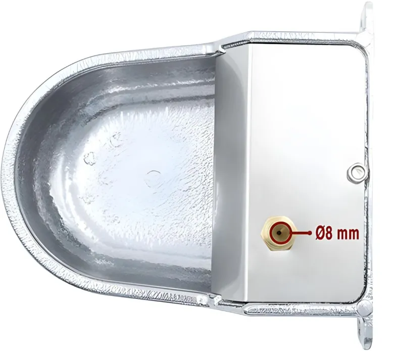 Bebedero automático de aluminio