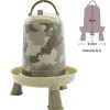 Bebedero camuflaje con patas