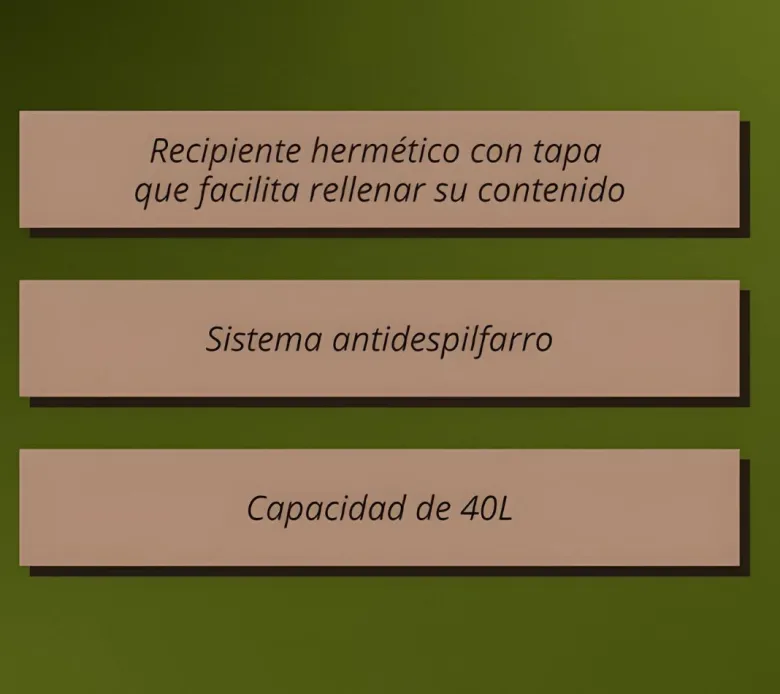 Bebedero para perdices de campo