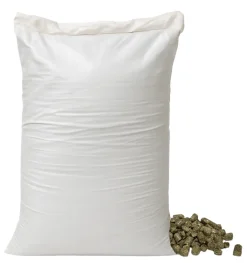 Cama para aves con tabaco