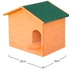 Caseta de patos de madera