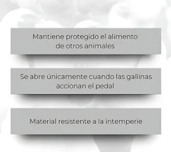 Comedero de pedal