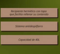 Comedero para perdices de campo