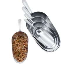 Cuchara dosificadora de aluminio