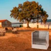 Forrajera individual desmontable