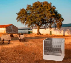 Forrajera individual desmontable
