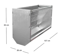 Forrajera para ovejas de pared