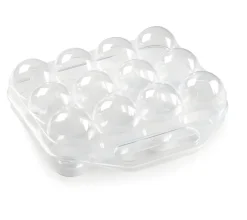 Huevera transparente