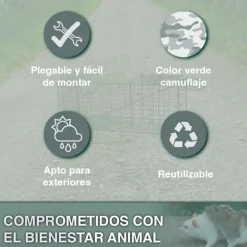 Jaula Trampa para pequeños mamíferos