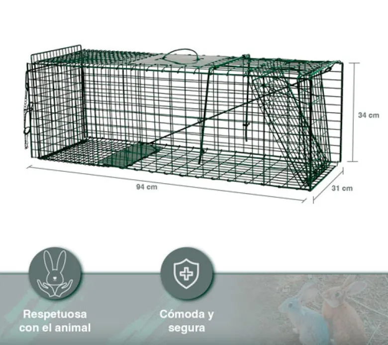 Jaula Trampa para pequeños mamíferos