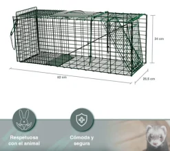 Jaula Trampa para pequeños mamíferos