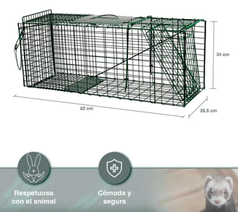 Jaula Trampa para pequeños mamíferos