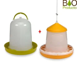 Pack comedero + bebedero BÍO