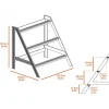 Percha simple para gallinero
