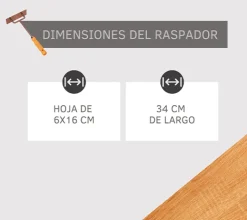 Raspador de estiércol