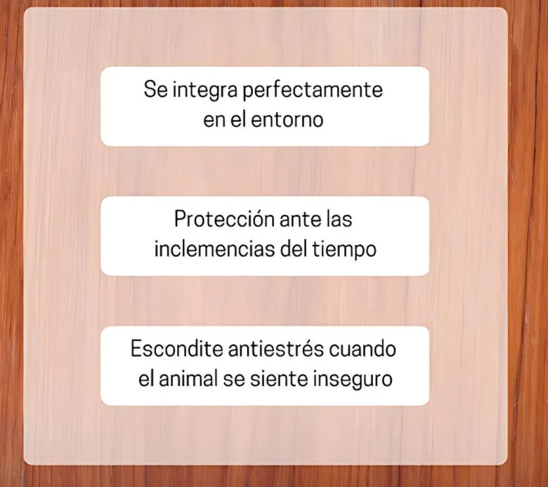 Refugio para perdices y codornices
