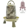 Tolva+Bebedero camuflaje con patas