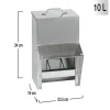 Tolva de exterior galvanizada 8,5 kg