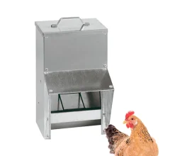 Tolva de exterior galvanizada 8,5 kg