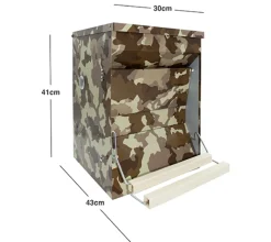 Tolva de pedal color camuflaje