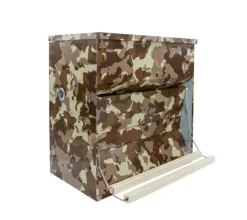 Tolva de pedal color camuflaje