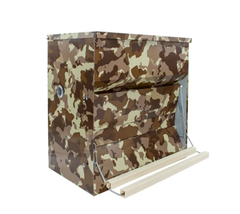 Tolva de pedal color camuflaje