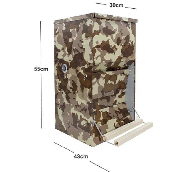 Tolva de pedal color camuflaje