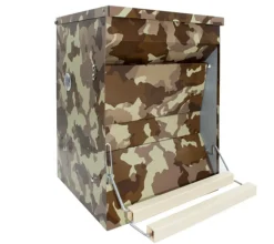 Tolva de pedal color camuflaje