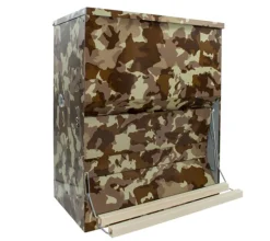 Tolva de pedal color camuflaje