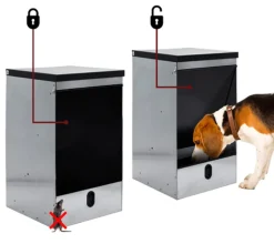 Tolva self-service para perros