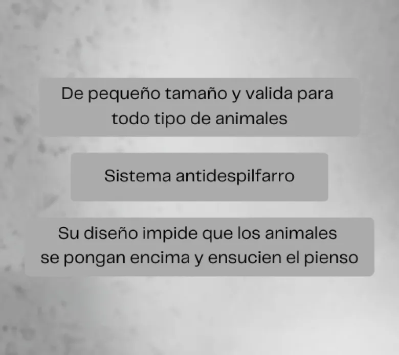 Tolva tapa inclinada