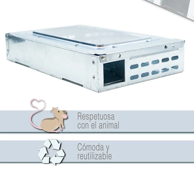 Trampa para ratones multicaptura